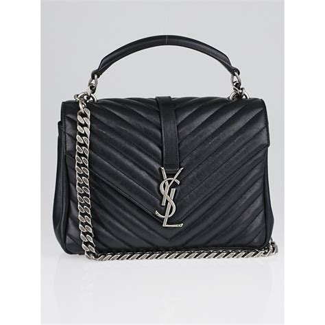 sac ysl college medium noir